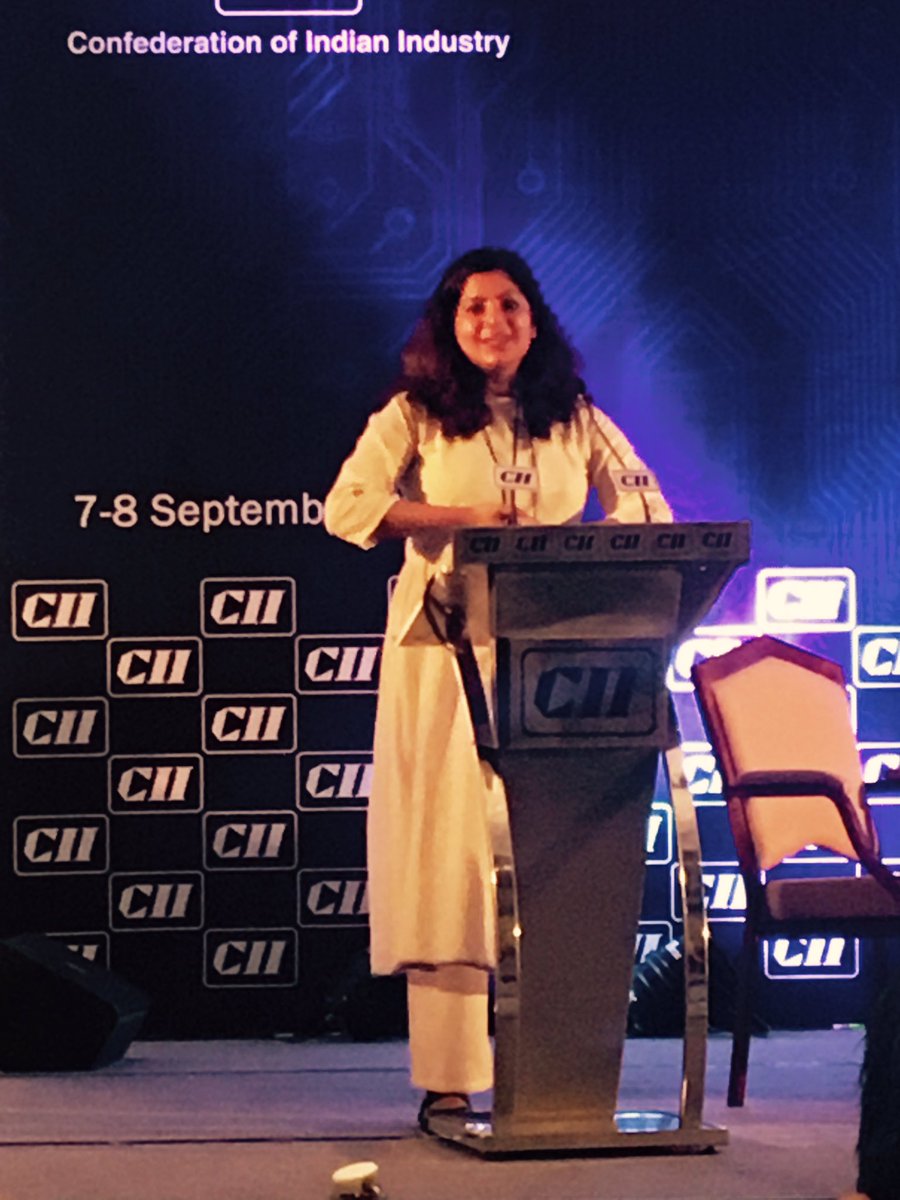 AnaghAjmire's tweet image. .@SharmaShradha &quot;Smarter world must address unemployment&quot; Motivates all to think #startups &amp;amp; make #Kolkata #innovation capital of #India