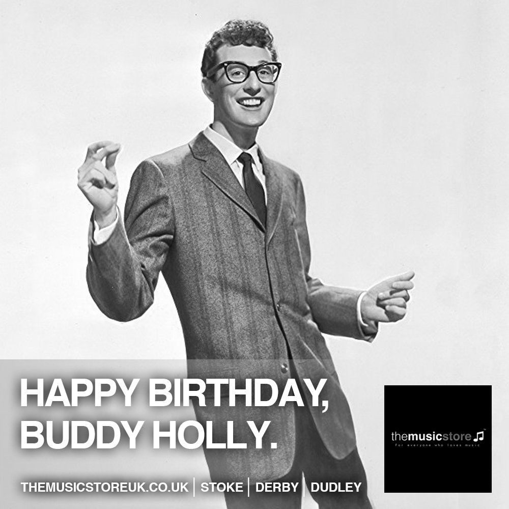 Buddy Holly would have been 81 Years Old Today. Happy Birthday, Buddy. 