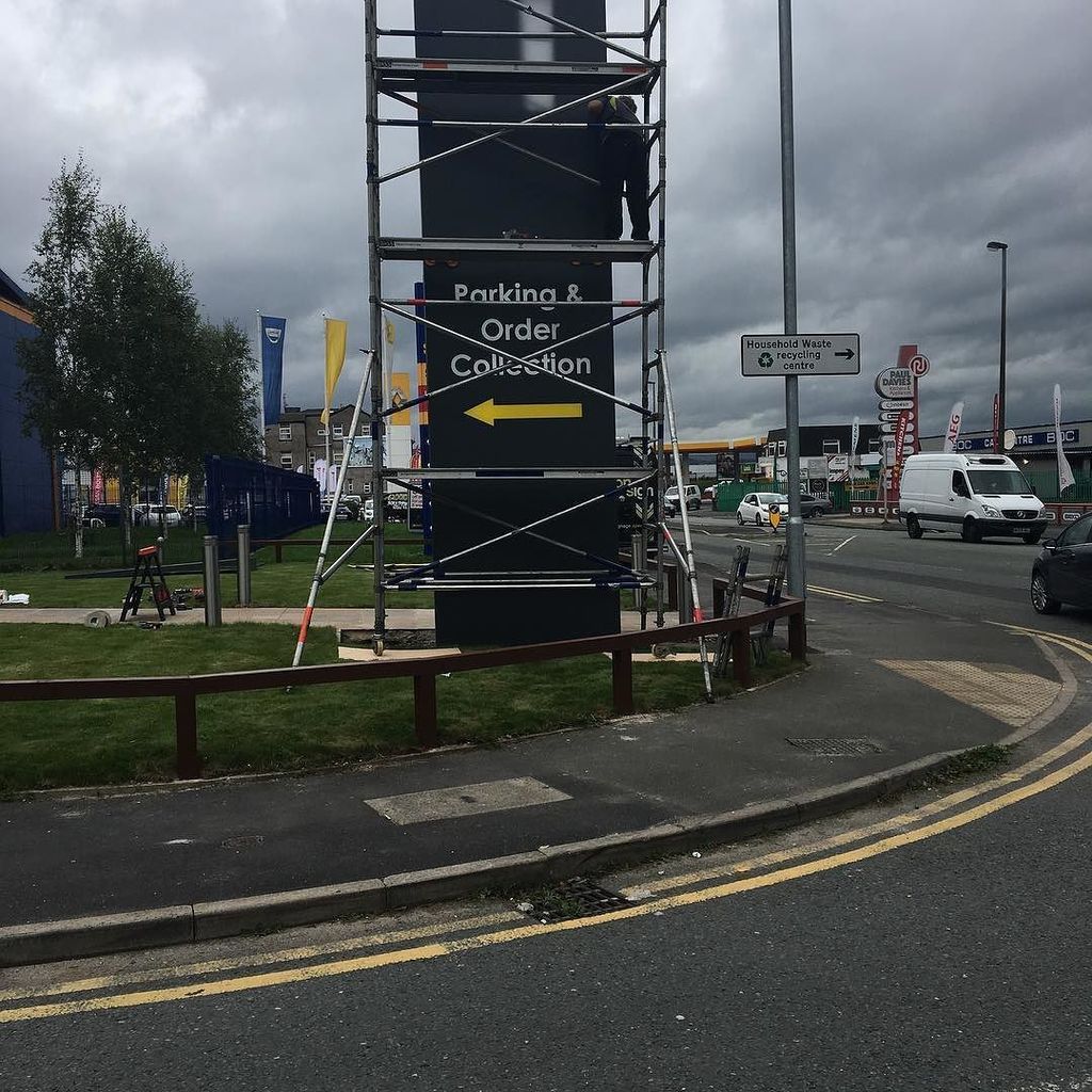 New signage Carrs Pasties Manchester Rd in Bolton #Silverglide