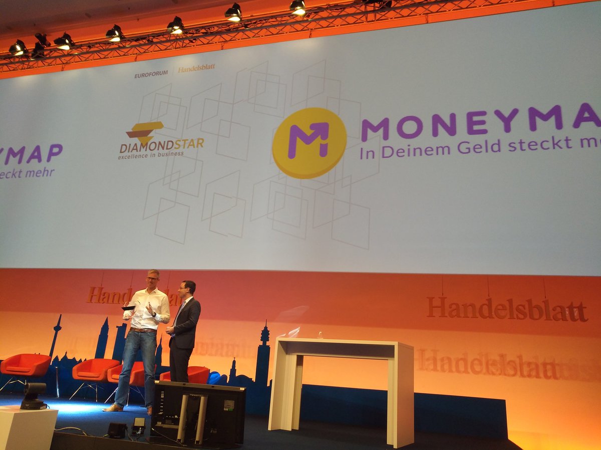 MoneyMapDe's tweet image. ++banking news++ MoneyMap gewinnt Diamond Star Award in der Kategorie early stage. Wir freuen uns! @handelsblatt #fintech #bankenimumbruch
