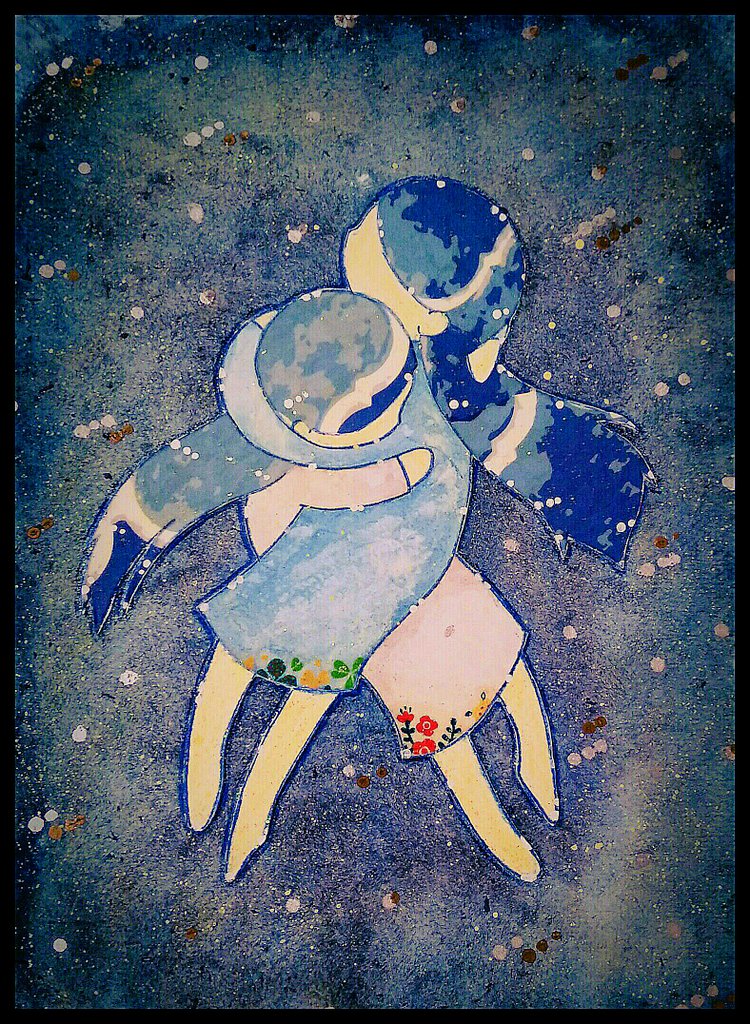 うれしくって抱き合うよ うれしくって抱き合うよ