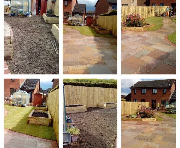 GardensRusScot's tweet photo. Another path and lawn laid by #teamGRU #happycustomer #scotland https://t.co/rf38ZNDXJU