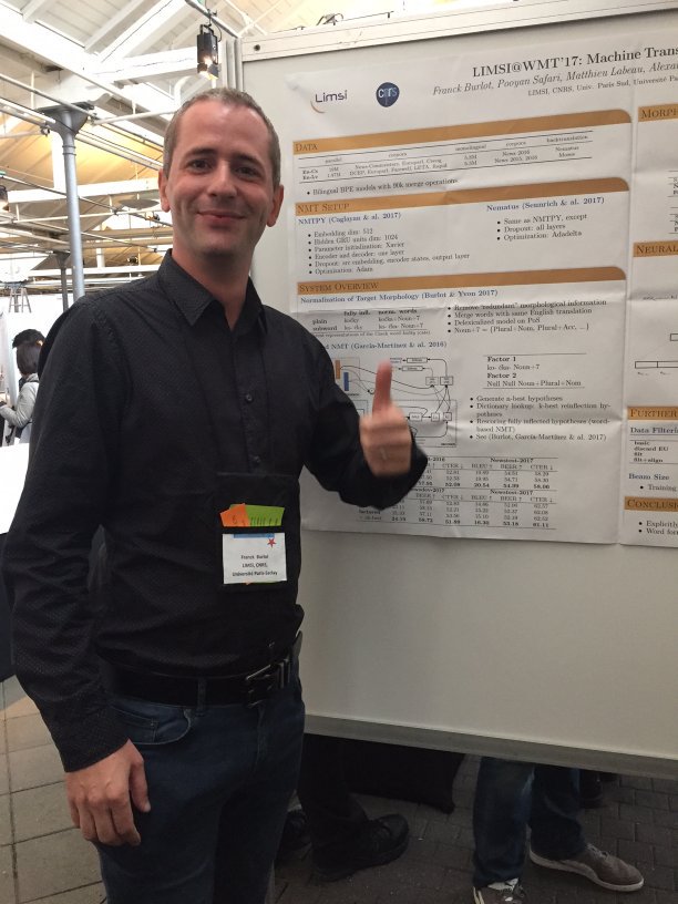 LIMSI presenting the biomedical track and work on morphologically rich languages @WMT17