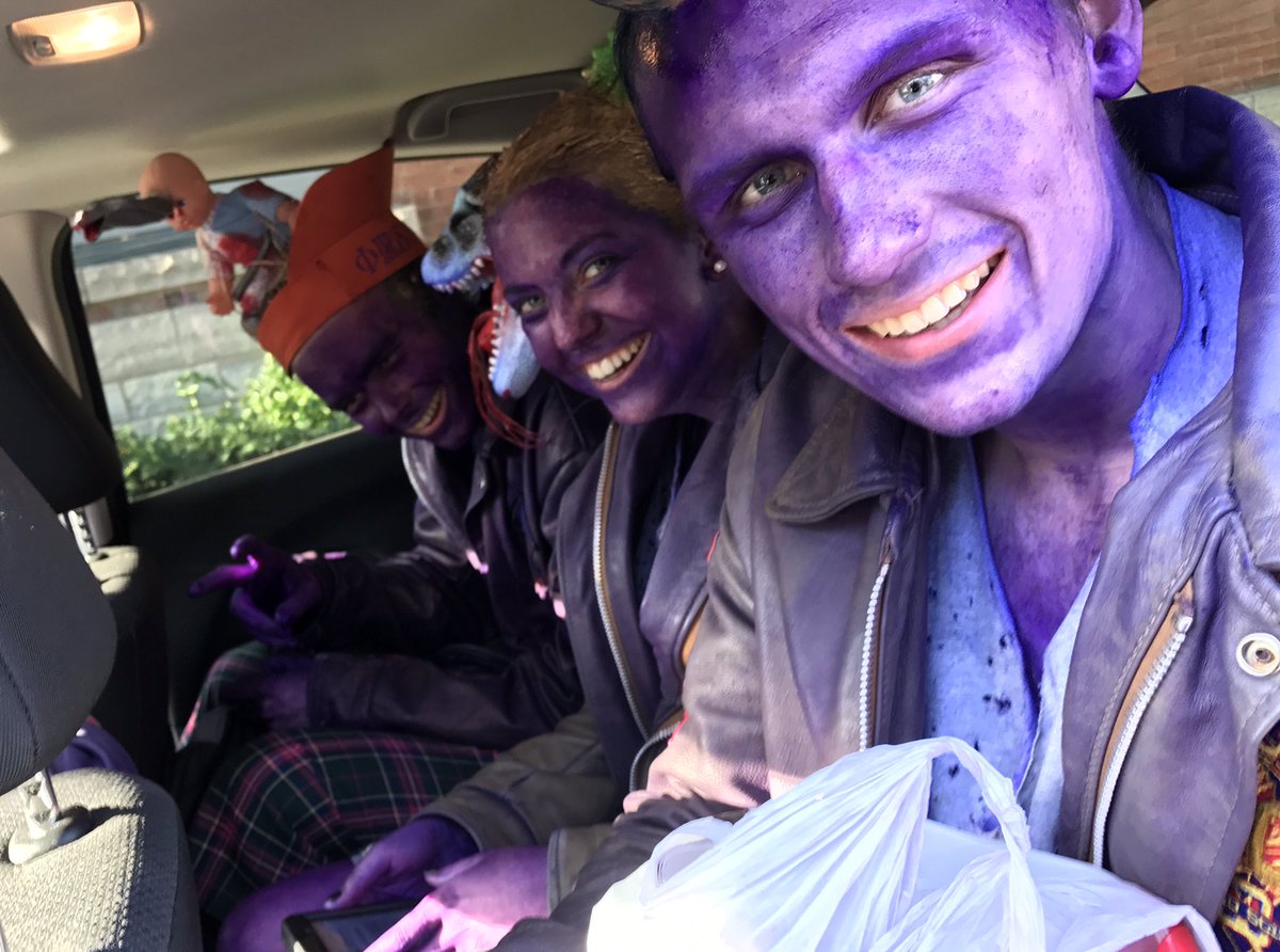 KeithMcWhirter's tweet photo. Thanks to the @EngSocQueens FRECs for joining me @CKWS_TV ! Fitting their hair through sunroof was the tricky part :) #ygk #RotaryNutDrive https://t.co/uQz64JcfoX