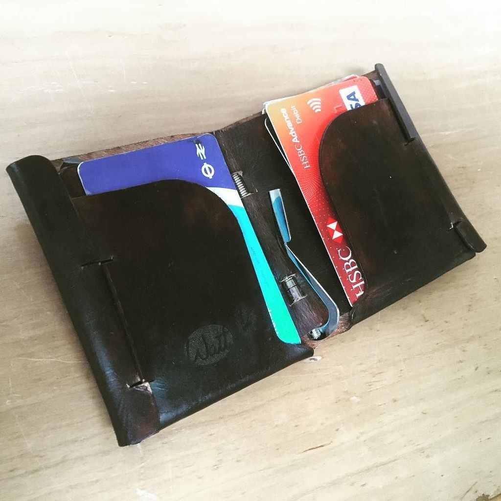 Hey @lasercraftcreations Bought one of your excellent wallets at the weekend, and with the careful application of … ift.tt/2f6yLCf