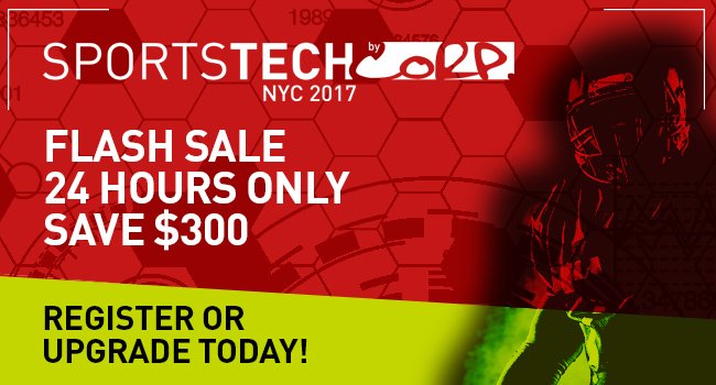 SportsTechNY's tweet image. 24 hours only! Save $300 on your Conference Pass for #SportsTechNYC and see the full speaker program. Register now! eventbrite.ca/e/sportstech-n…
