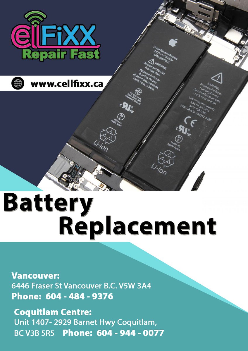 shah74's tweet photo. The week battery life of your iPhone will not stop you to chat with your chatty fellows contact Cellfixx.ca for Repair.

Call Us 6044849376 https://t.co/hDVo0ix3WA