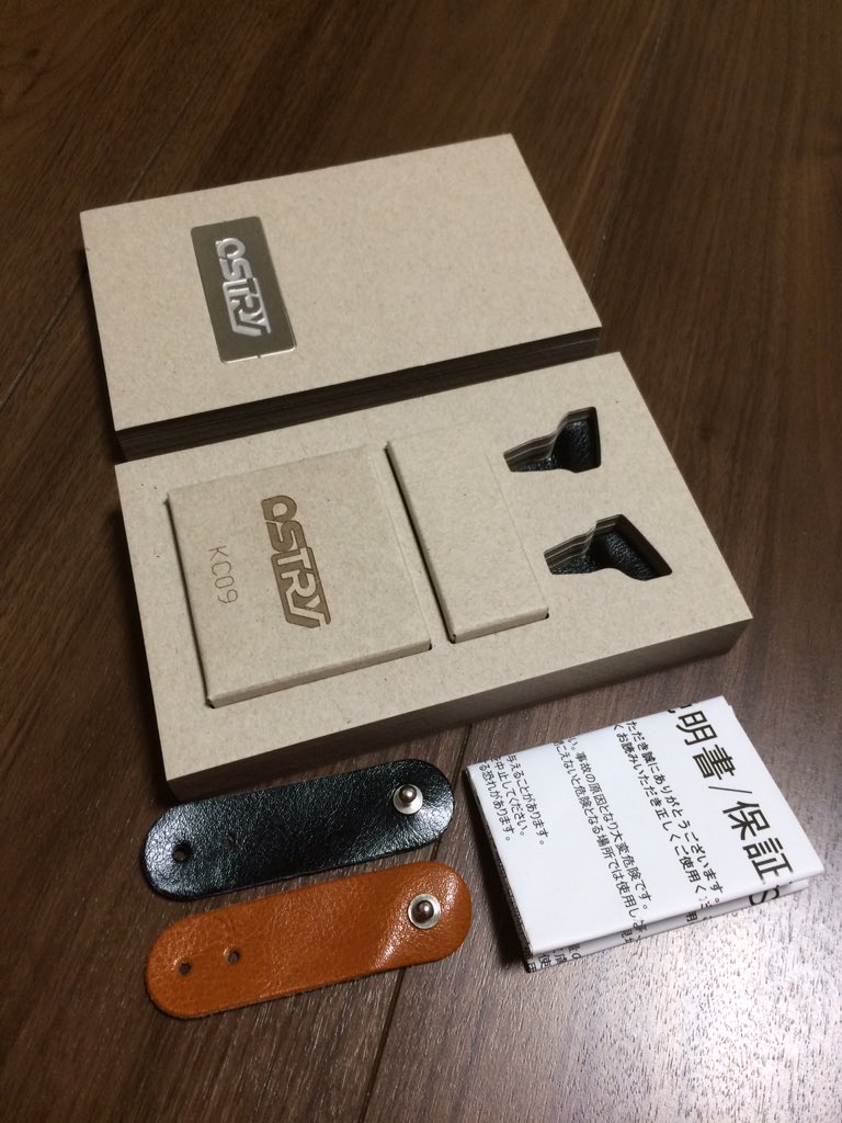 LuckySt0301's tweet photo. OSTRY KC09を購入しました

音の粒立ちがよく適度なシャッキリ感があって明るめな音がしますね
田舎なんで未試聴での購入でしたが試聴してたとしてもお持ち帰りしてたレベルに自分はドンピシャでした
これは大当たり！

#KC09
（試聴じゃないけど抽選参加させてくださいw） https://t.co/5JUYCz2dT1