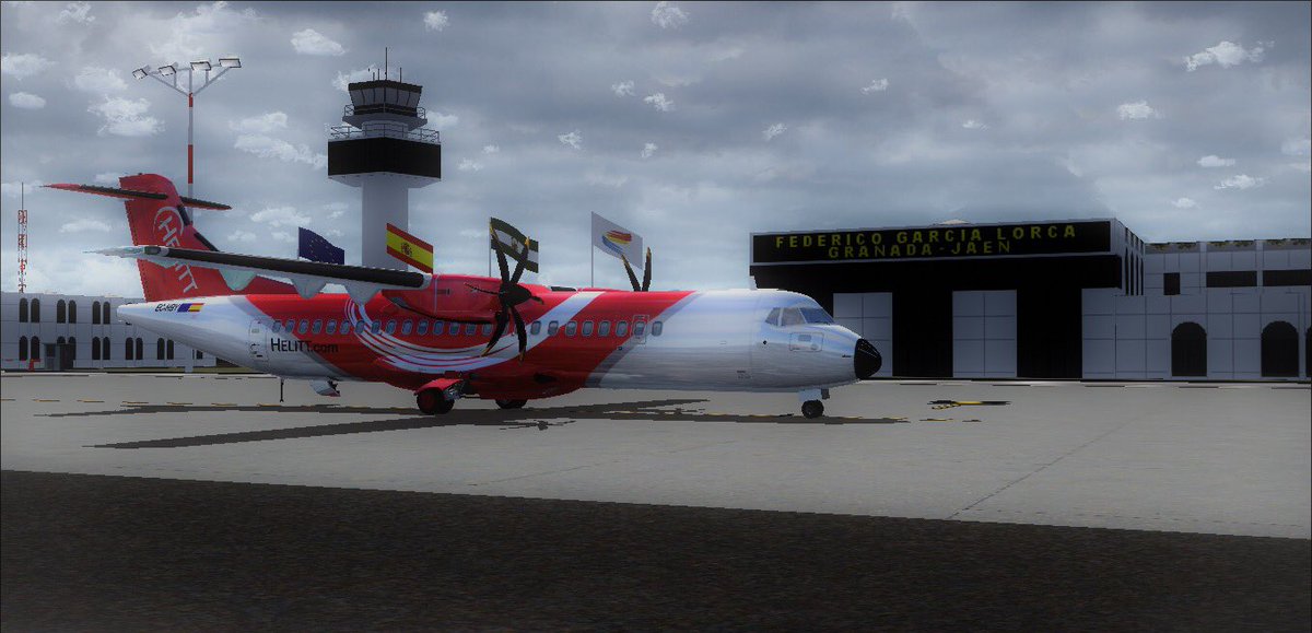 HelittLAE's tweet photo. Está mañana uno de nuestros pilotos nos ha dado los buenos días con esta foto desde Granada después de dejar al Granada FC. https://t.co/6qJQKIuyLG