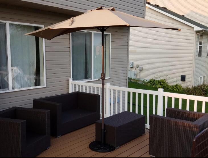 Get 1 Free Umbrella Base on purchase of 2 Half Patio Umbrellas! 💰👉Check amzn.to/2gJad2l👈 #patioumbrlla #deal #amazondeal #lepapillon