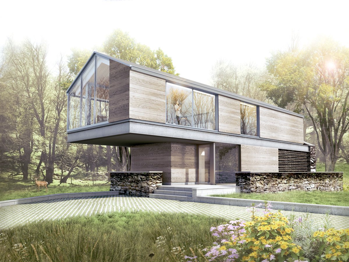 waitey's tweet photo. TAP wins planning for £250k house on abandoned Scottish mill site. Nicely done. https://t.co/89qlZzAMiq https://t.co/8au2szers7