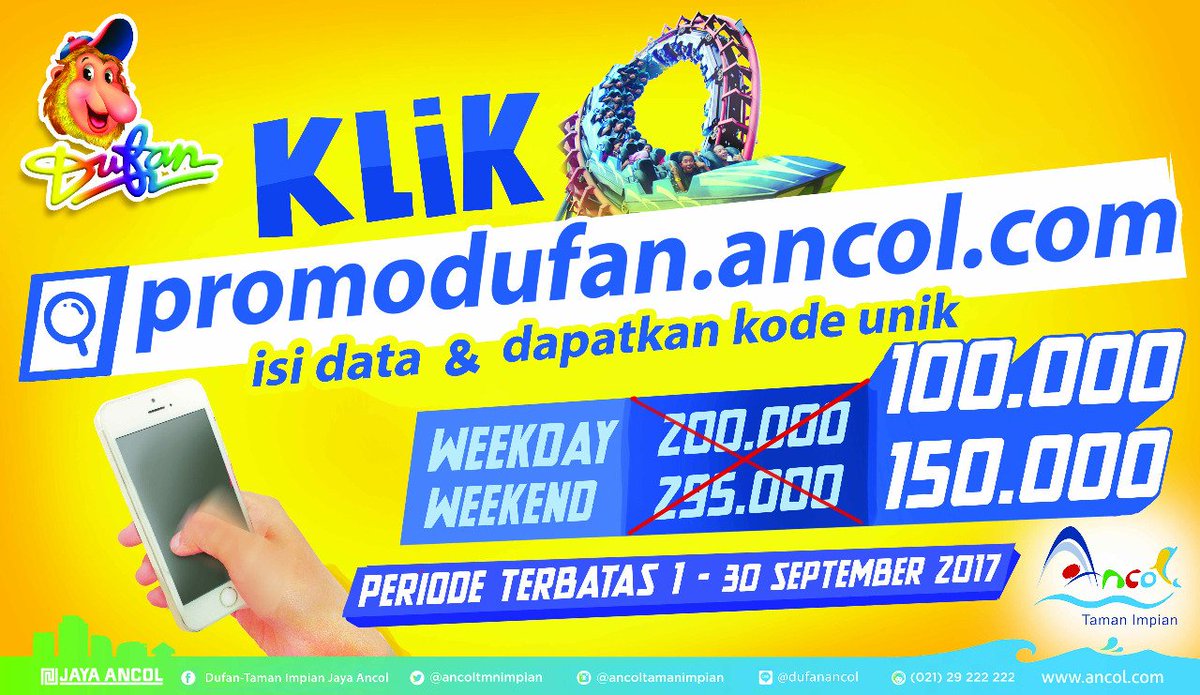 Ancol Taman Impian On Twitter Yang Sudah Punya Kode