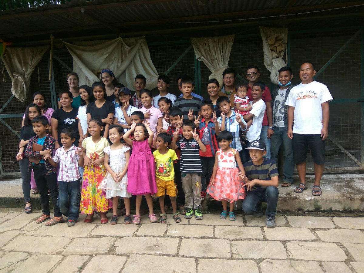 AnimalNepal's tweet photo. A visit by group from Tiny Hands Nepal @sanctuary at Godawari # 32 person# feel very much happy grooming donkey and spending time with them. https://t.co/i9jhrfh8ZF