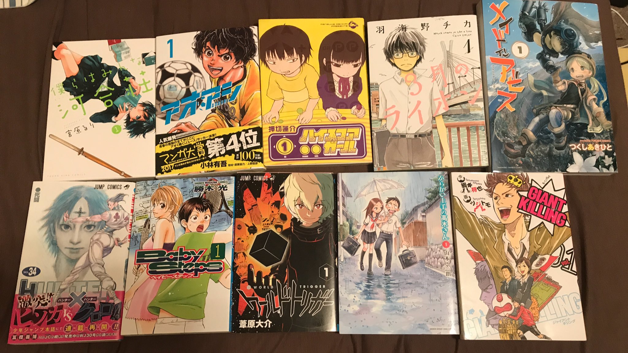 ボンクラ 自分の好きな漫画 完結済み10巻以上の漫画編 短編 9巻以内の完結済み漫画 編 アニメ化していない応援している連載中の漫画編 応援している人気がある連載中の漫画編 T Co C60julpvvm Twitter