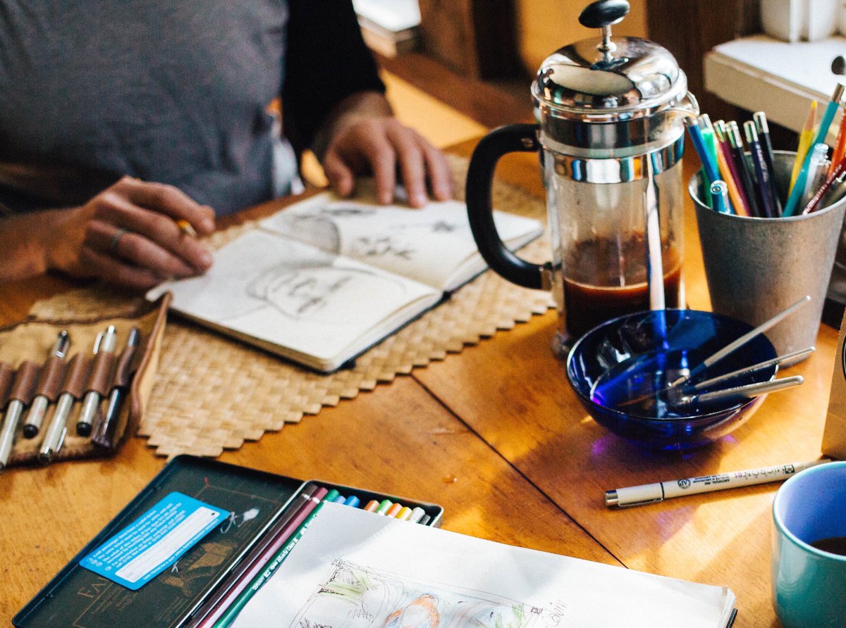 Wanted_Coffee's tweet photo. Ah coffee, the perfect fuel for creativity 👌 #wantedcoffee #coffeelovers #create https://t.co/TfDfNxkNzT