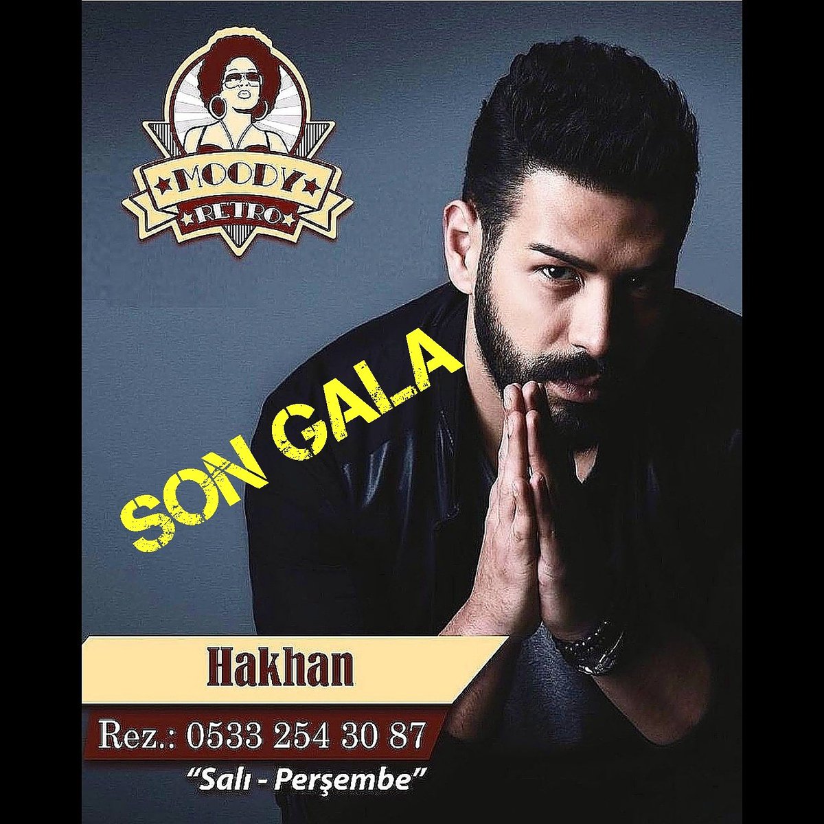 Hakhananac's tweet photo. Bu gece Yaz sezonun son Moody Retro programı ile sizlerleyiz... Son gala... Çıkın çıkın gelin... #hakhanofficial #adisen #kumlamoodyretro https://t.co/mcf7G9jSYx