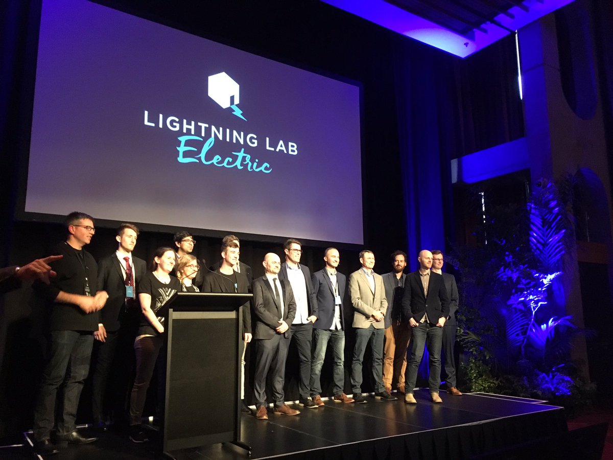 CallaghanEnergy's tweet photo. Congratulations to the Lightning Lab Electric teams - onwards and upwards! @callaghannz @TinaSchirr https://t.co/RNWpvayiji
