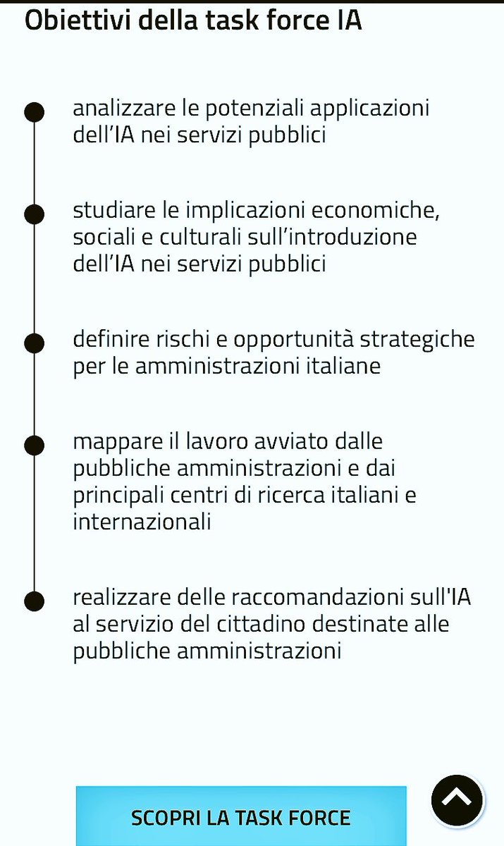Al via oggi i lavori della #taskforceIA che studierà come cambierà il rapporto tra stato e cittadini nei prossimi anni. c/c <a href="/AgidGov/">AGID</a>