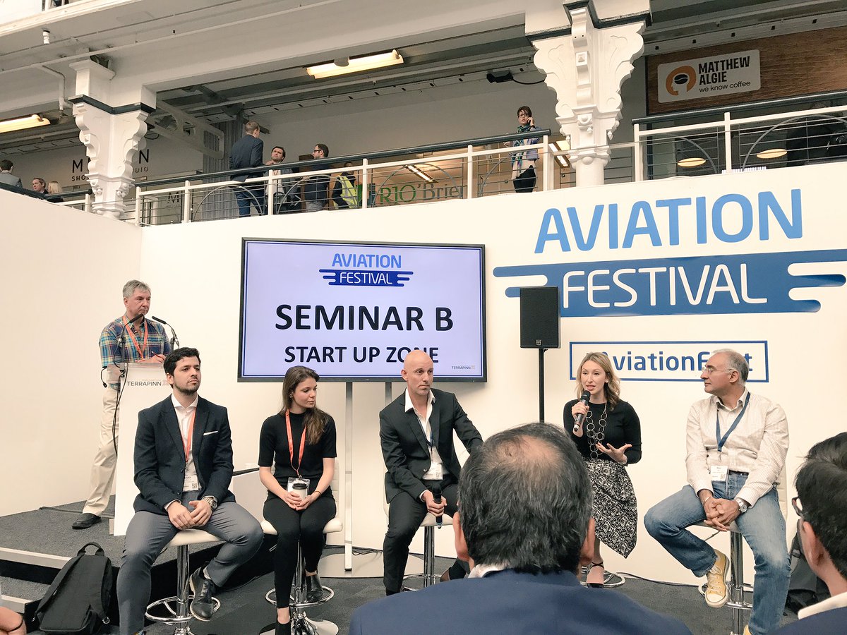 Great panel talking about #OpenInnovation and how hard it is to work with airlines. @HackHorizon #TravelTech #AviationFestival