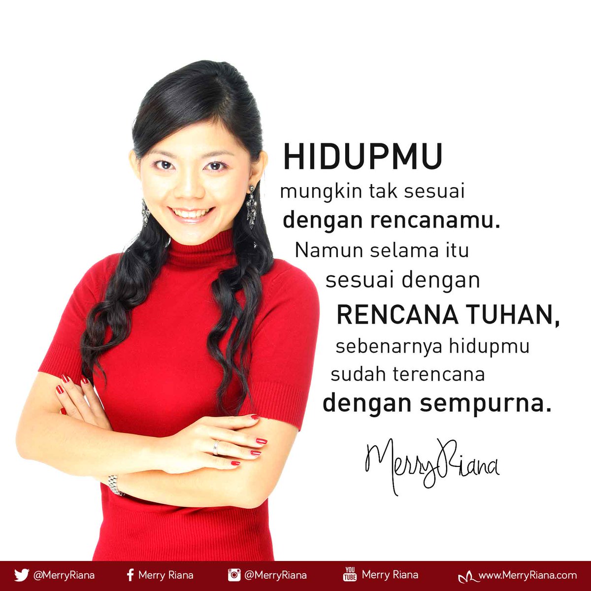 HIDUPMU mungkin tak sesuai DENGAN RENCANAMU namun selama itu sesuai dengan RENCANA TUHAN,sebenarnya hidupmu sudah terencana DENGAN SEMPURNA