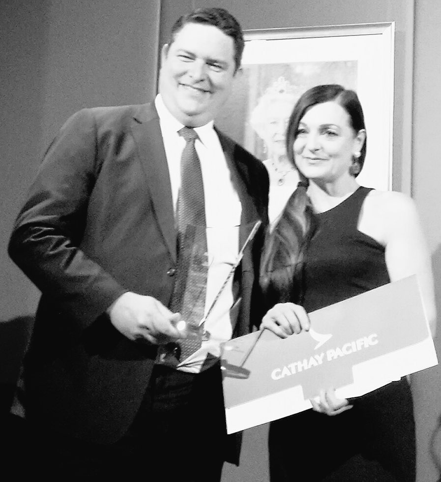 AROMABABY1's tweet photo. Proud to win the #HKABA National Export Award @hktdc @cathaypacific @businessvic @InvestHK @jeanswest @HKTourismUK #aromababy #exportaward https://t.co/NSTnvD0f0o