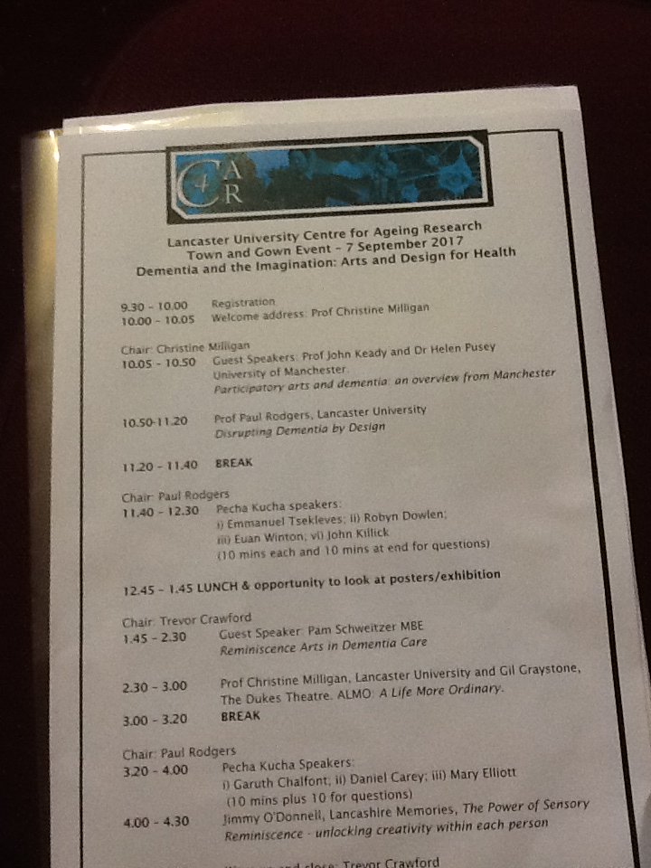 Excited to be presenting at Lancaster town hall this morning on work associated with <a href="/DartUom/">DARTUoM</a> and <a href="/nbdem/">nbdem</a> - with @RobynDowlen &amp; Helen Pusey!
