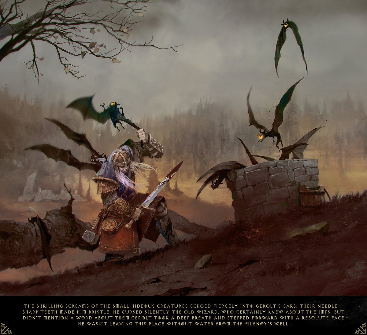 SkillsUpSchool's tweet photo. Do you like dwarfs, goblins or heroes? Svetoslav Petrov can make you happy with the help of his artworks!
#SkillsUpSchool #cg #digital #art https://t.co/YI6NJeAYKh