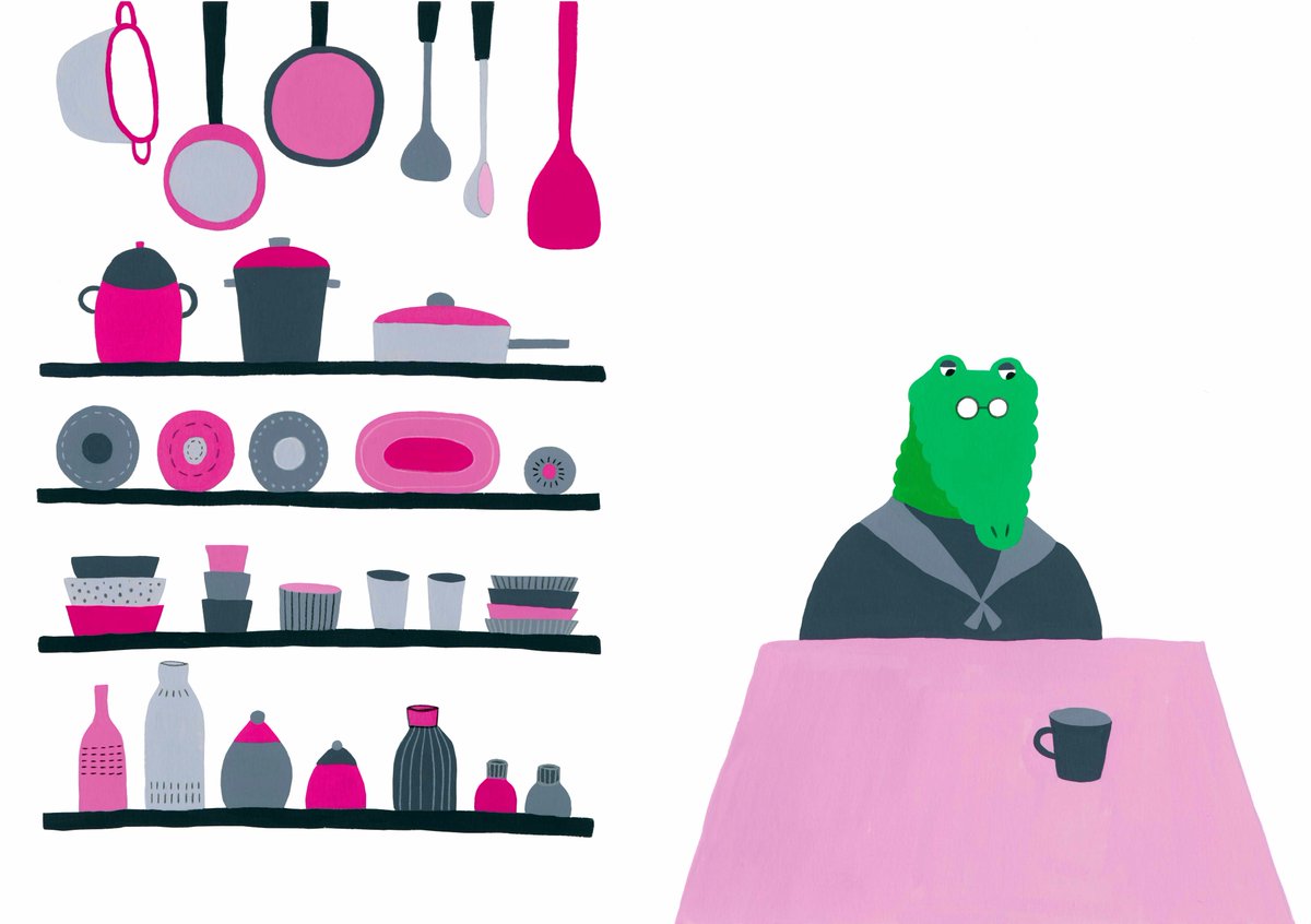 Yung-Han Chen is a Taiwanese graphic designer and illustrator. “No. 11 Oak Street” is Han's first hand drawn picture book!