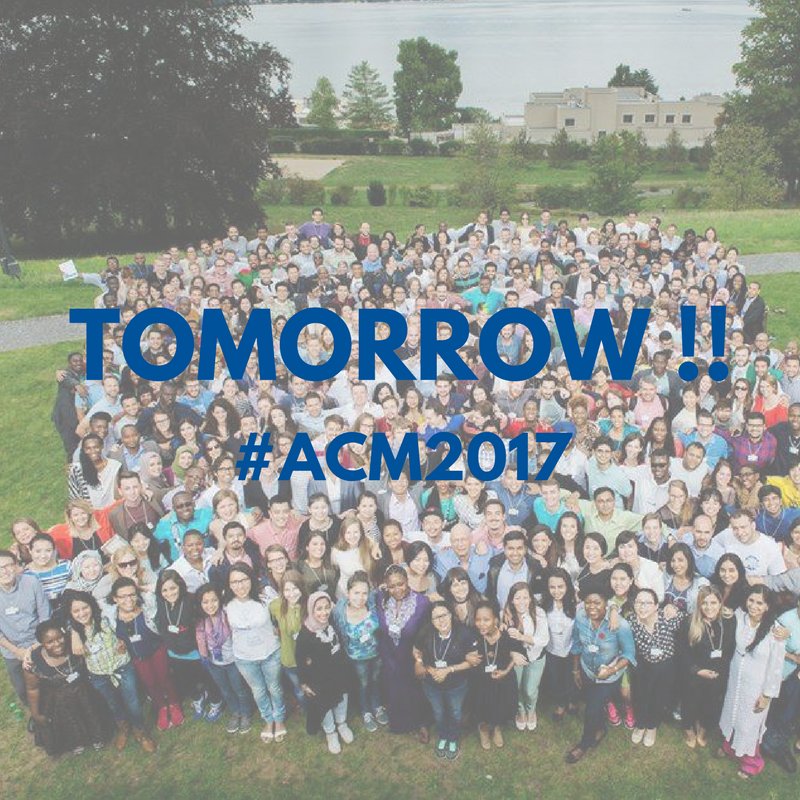 GenevaShapers's tweet photo. It's here ! Already ! See you tomorrow Curators &amp; Geneva Shapers. #ACM2017 https://t.co/JtZ9QaQJUp