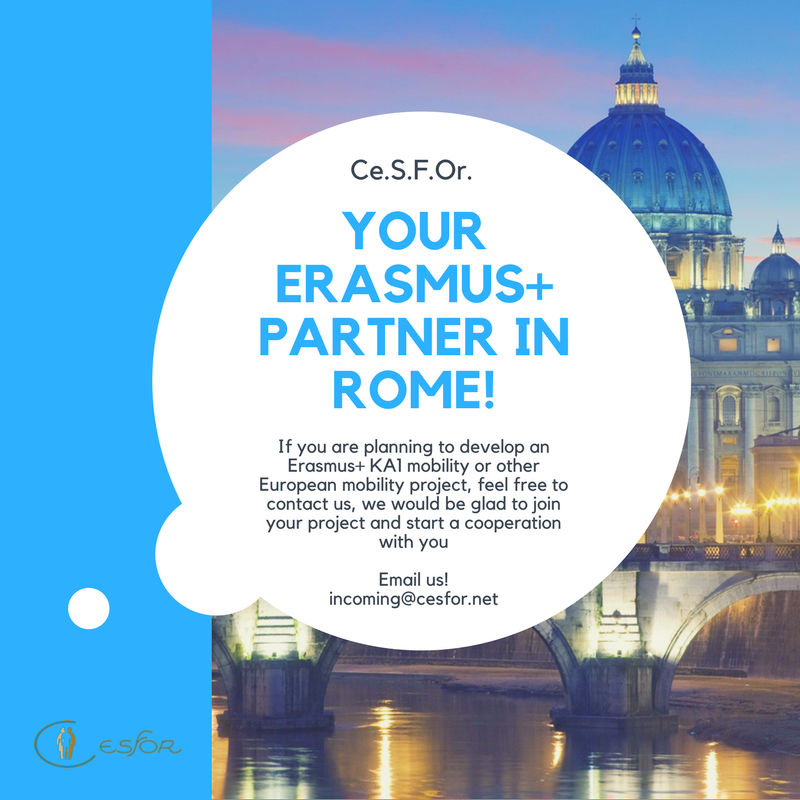 cesfor_roma's tweet photo. Are you looking for an Erasmus+ partner in Rome? https://t.co/EXAJVwk3Ln
#cesforincoming #mobilitycesfor #erasmusplus #erasmus https://t.co/MY6ew6Dtq0