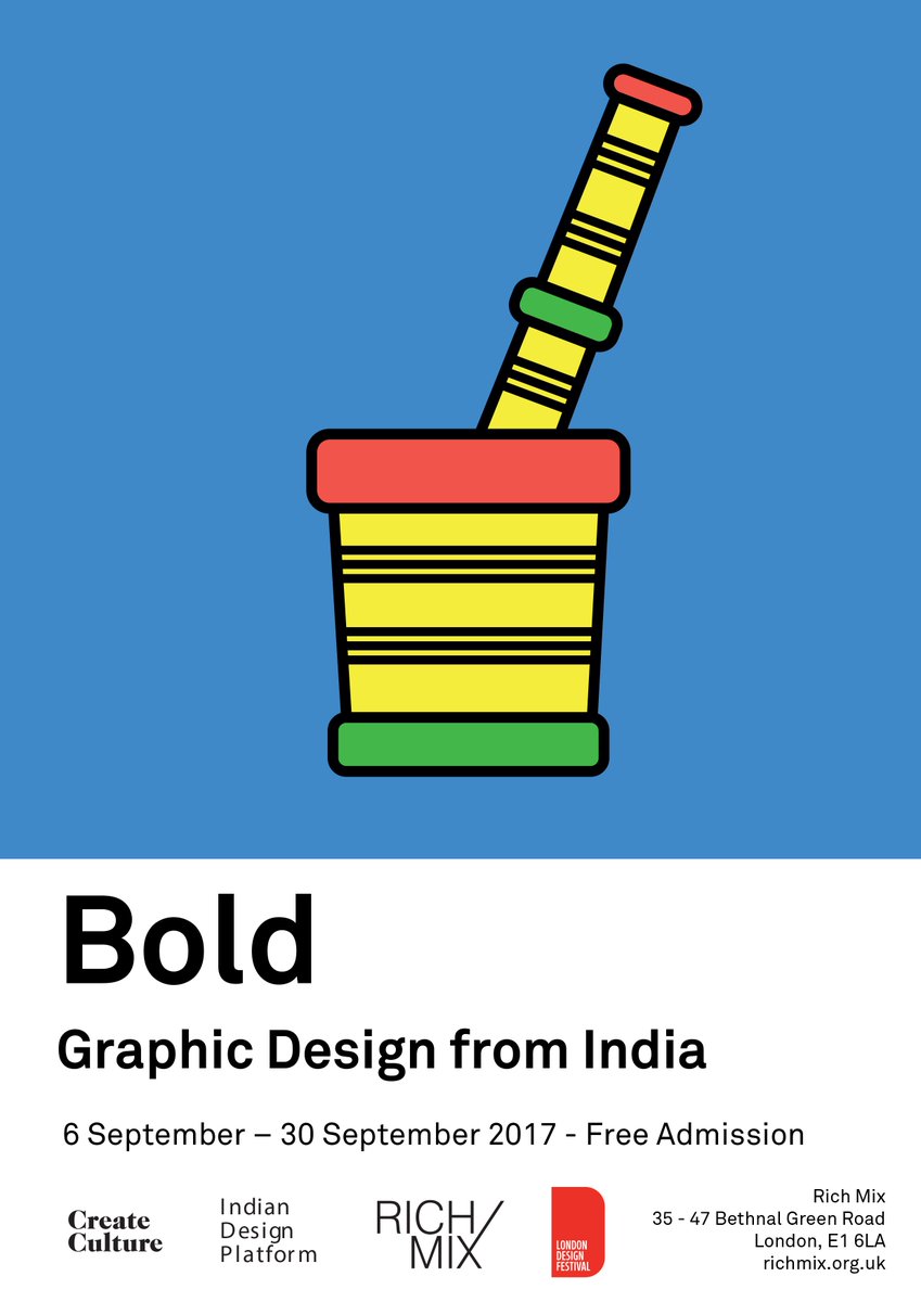 KingfisherBeer's tweet photo. Check out some of India’s leading contemporary graphic designers at #RichMix in Shoreditch and celebrate India's 70th year of independence 🎉 https://t.co/oJ00Z1IKuO