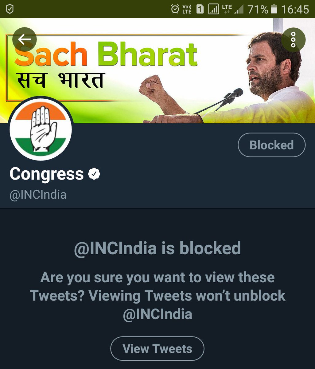 JayRudr's tweet image. Guys #SupportNarendraModi Block useless Communist and CON Party. TIME TO #BlockIndia&apos;sEnemies