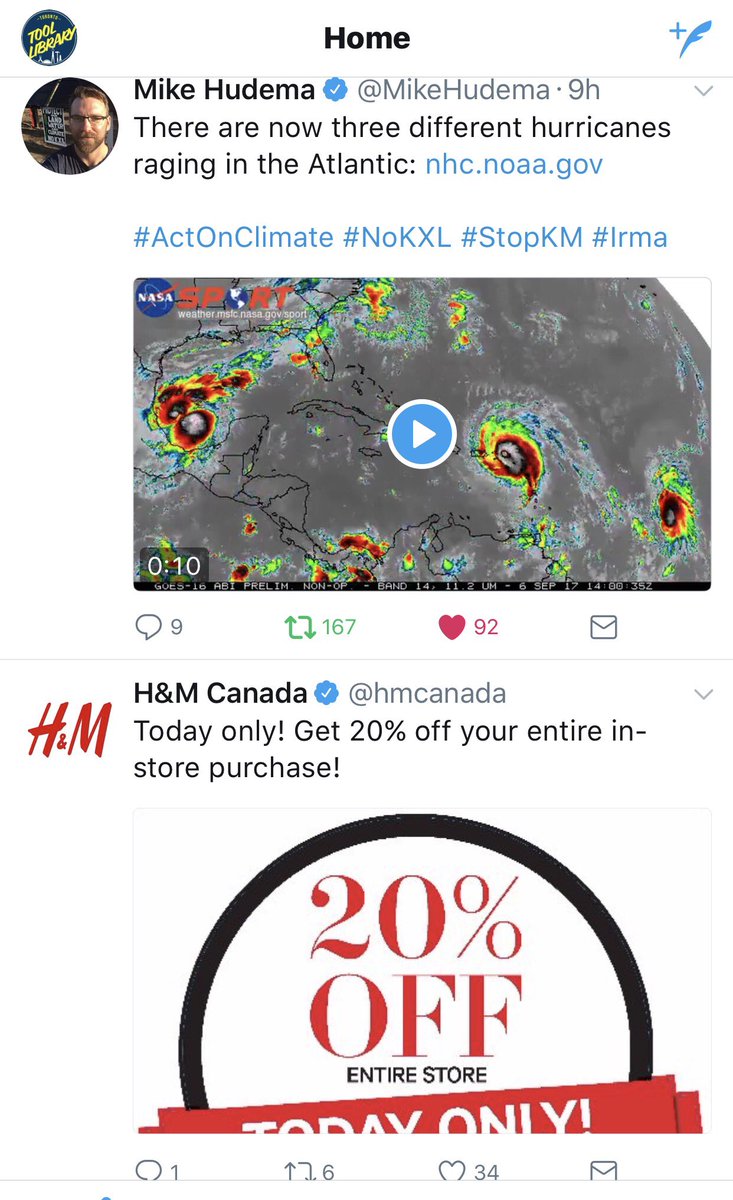 TOToolLibrary's tweet image. #ClimateChange...&amp;amp; the reason for it perfectly lined up in our newsfeed this am. Time to transition to a #NewEconomy #StopConsuming 🙄