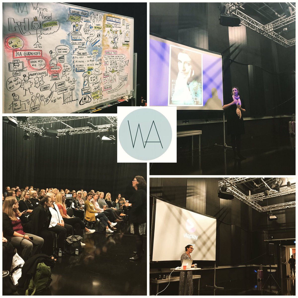 Igår samlades över 100 kvinnor för att inspireras och mingla tillsammans med Women Ahead samt kvinnliga  förebilder och föreläsare.....