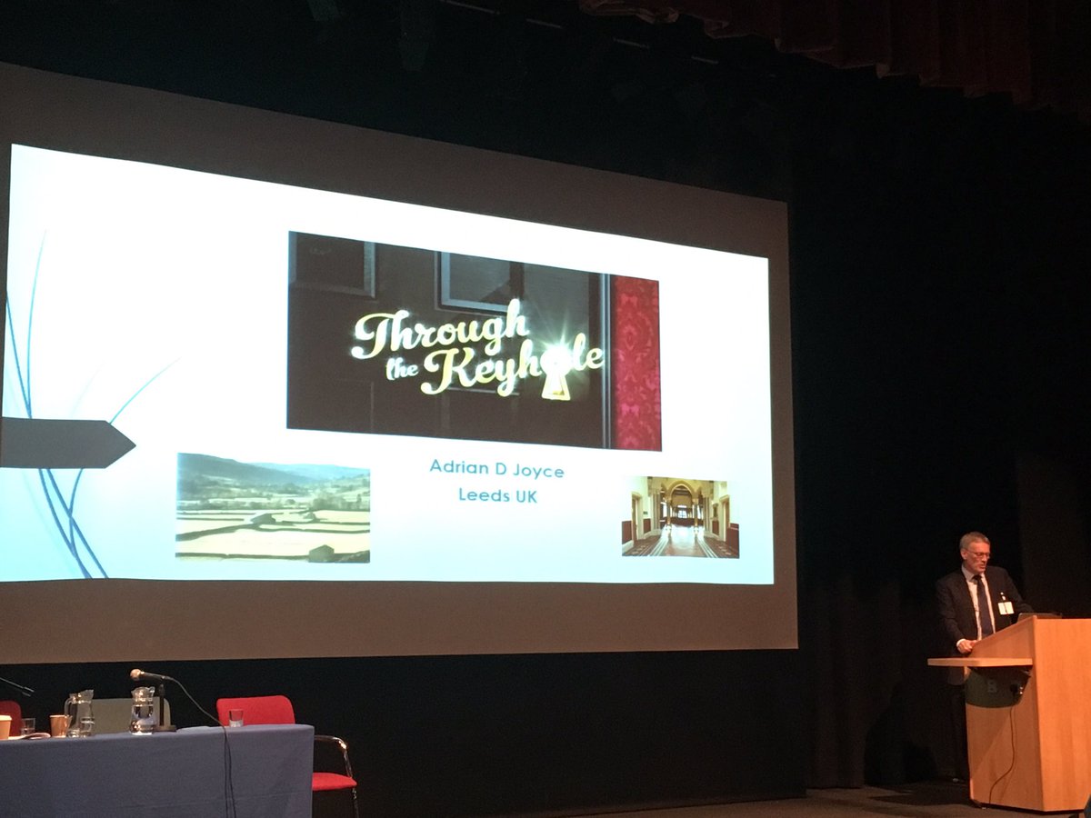 BAUSendourology's tweet photo. @ajoyce_adrian gives his valedictory address to the Section of Endourology in #Leeds @BAUSurology https://t.co/E0qYdnT8Mz
