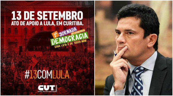 rastrearam's tweet photo. Em apoio a Lula, petistas prometem dia 13 cerco a Moro https://t.co/v7CbOKqyjj https://t.co/jlK4iTyTKg