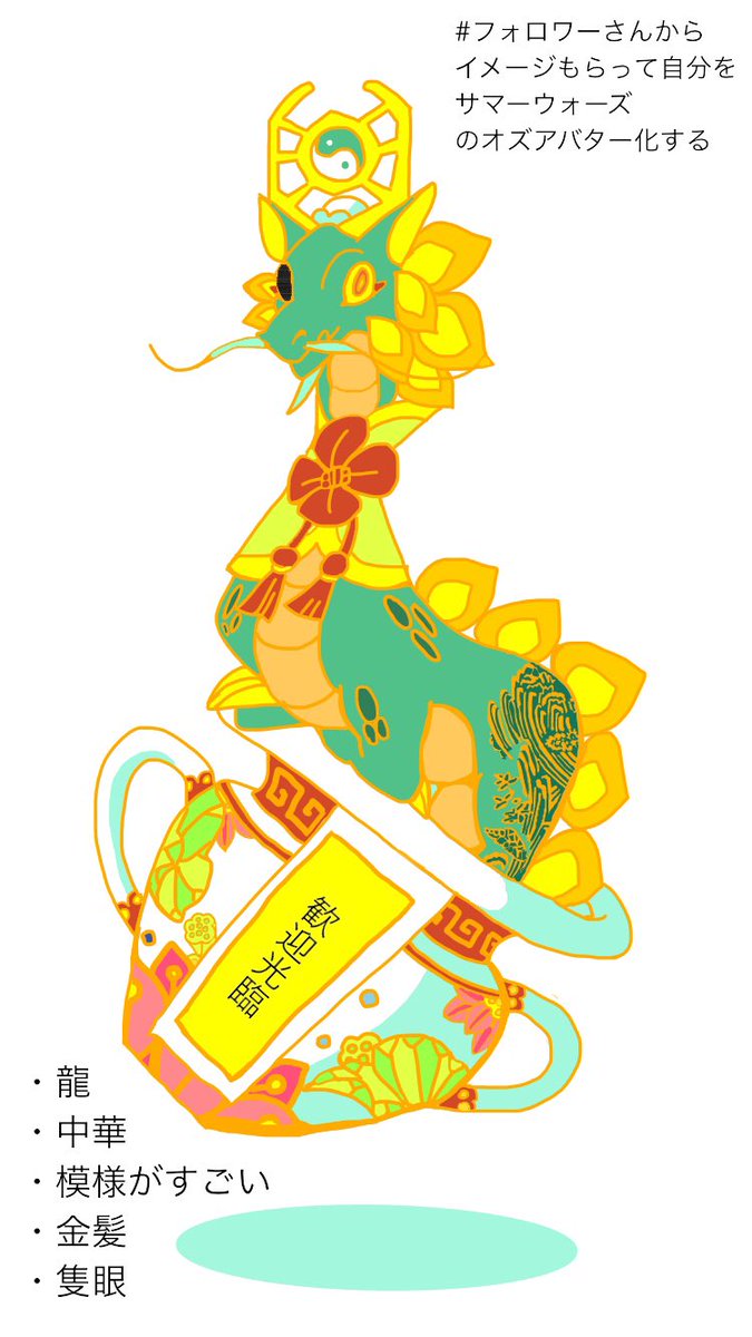 フォロワーさんからイメージもらって自分をサマーウォーズのオズアバター化する