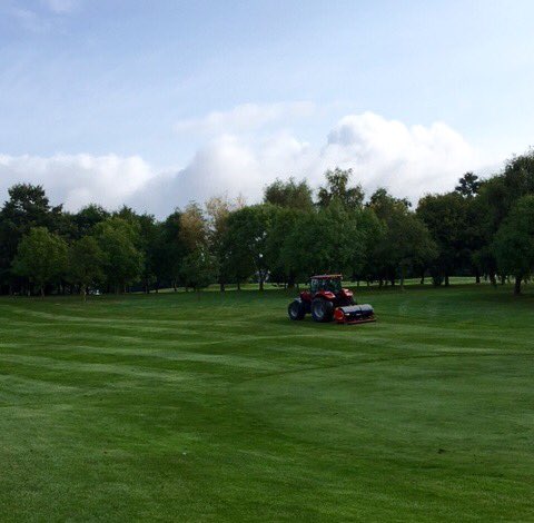 Great job verti draining 9 hectares of fairways <a href="/OakeManorGolfCl/">Oake Manor Golf Club</a> in 1 &amp; 1/2 days by <a href="/ALS_Contracts/">ALS Contracts</a> #thankyou #professionaljob #greenkeeping