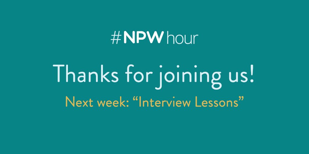 wearepower_net's tweet image. Wow what a great first week for #NPWHour #BestAdvice #GoingBackToWork Thanks for joining us @SarahinTalent @AdeleMitchinson @Barmy_Bunting