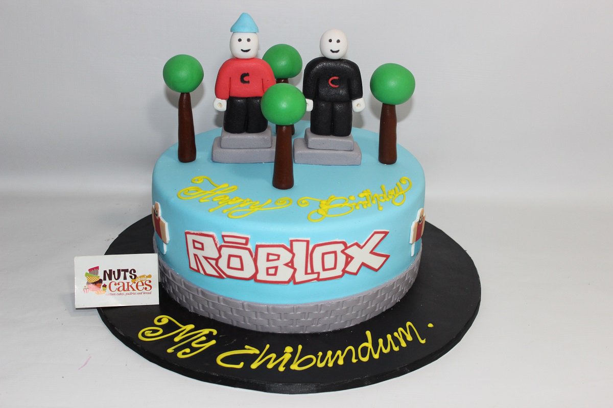 Nuts About Cakes On Twitter Roblox Character Cake For A Lucky