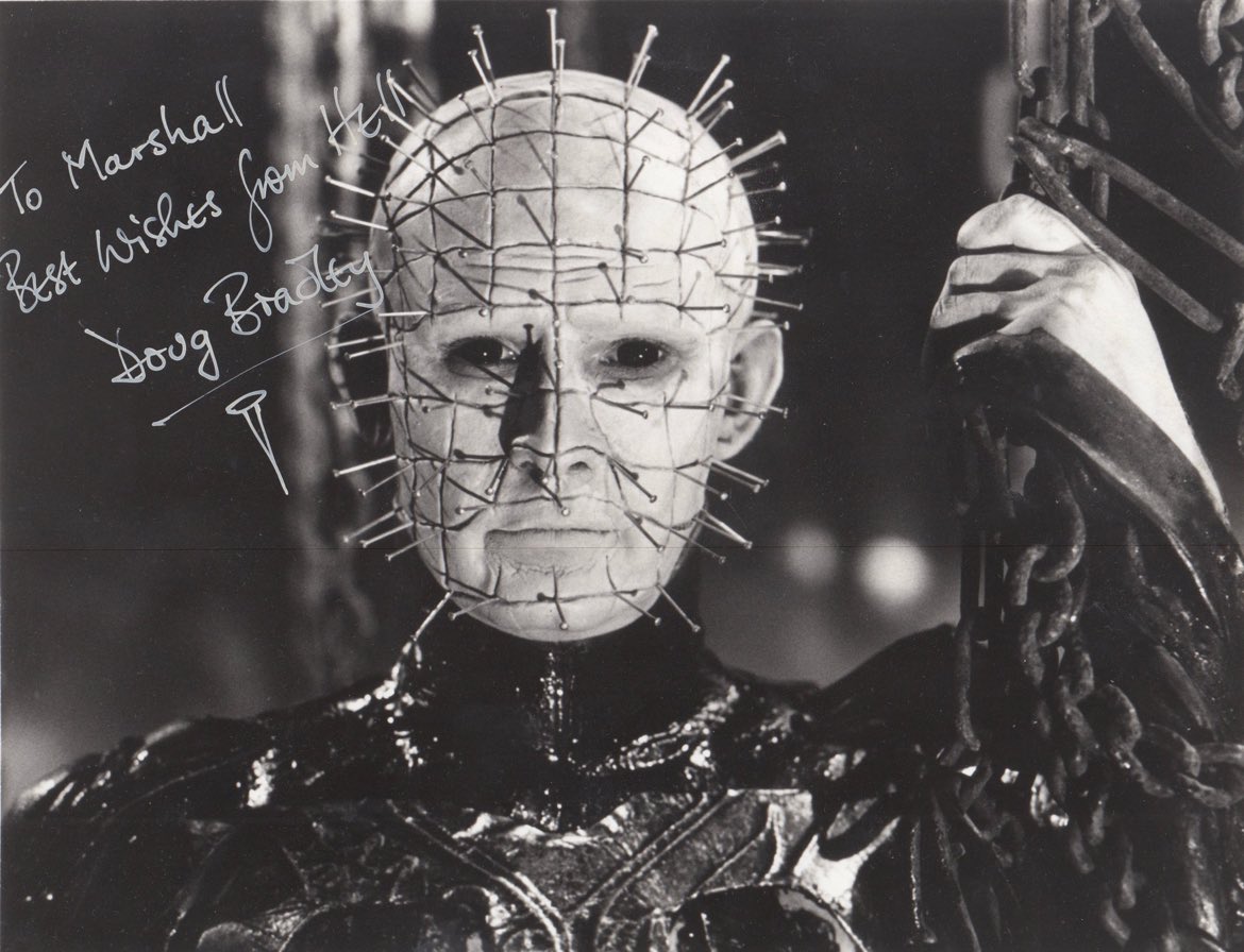 Happy Birthday Doug Bradley, 63 - Hope you have a Hell of a time! 