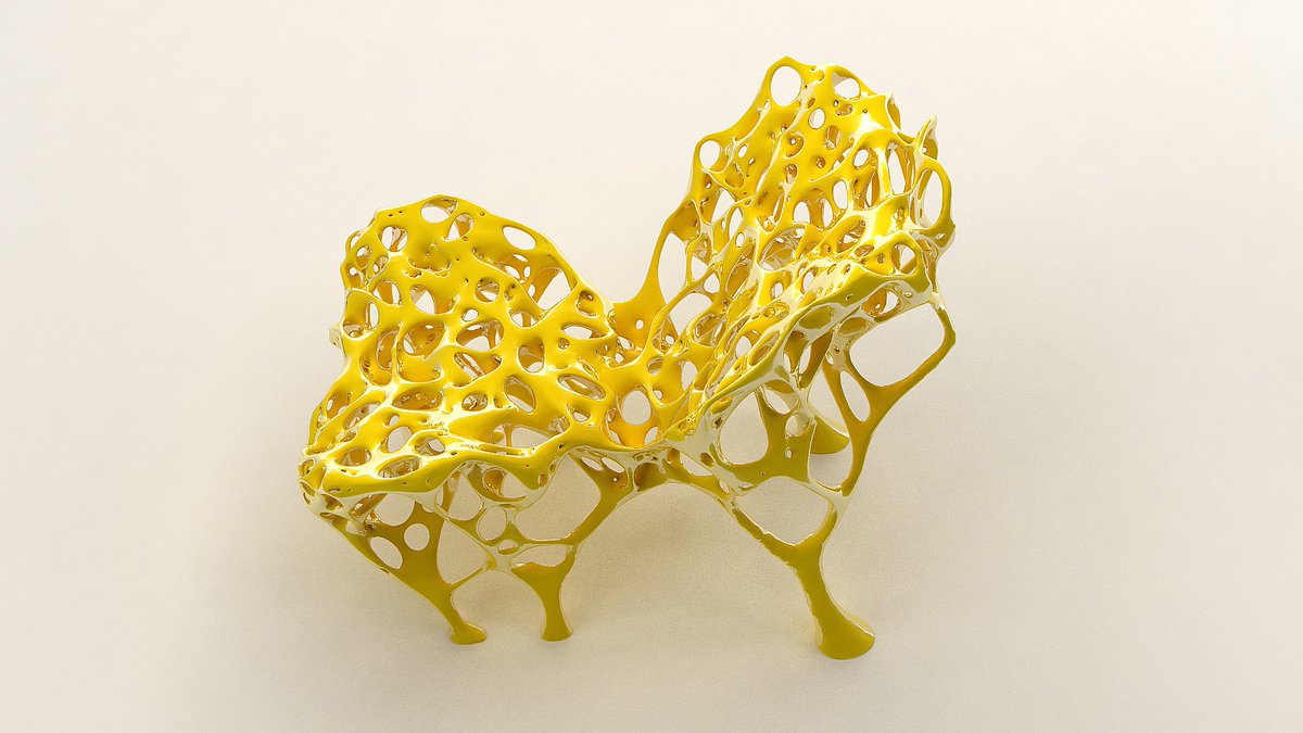 Invited to do <a href="/DesignMuseum/">the Design Museum</a> instagram takeover. Story of STEM chair design and coding. instagram Live now #3Dprinting #AI #MachineLearning