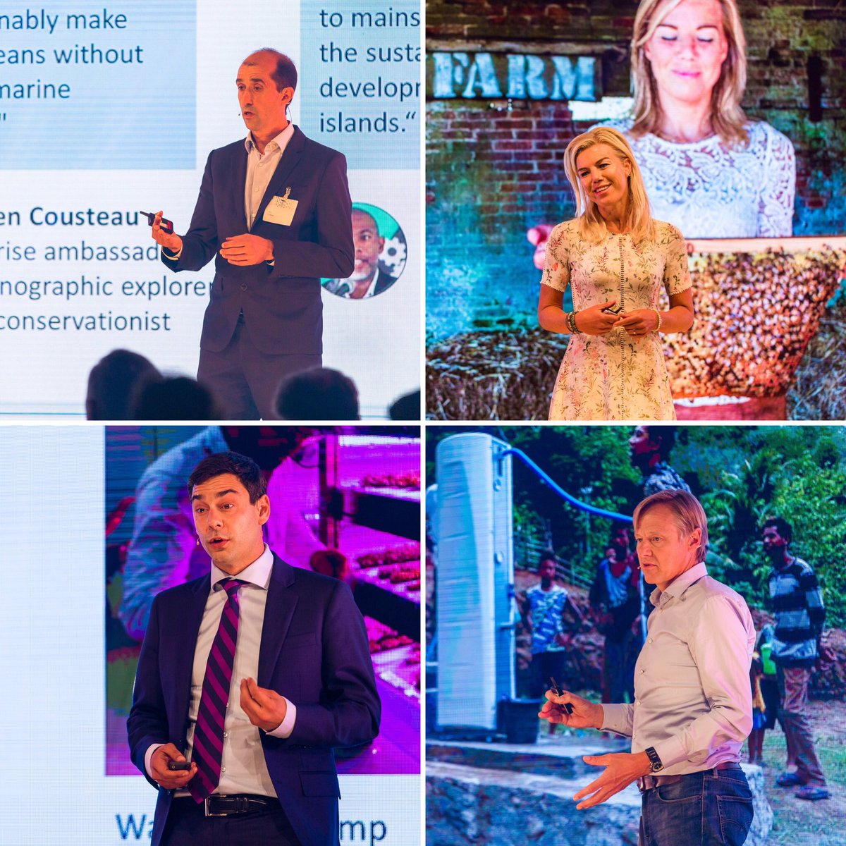 'To the innovators: don't be afraid to fail, keep going and cooperate. Then you move faster.' <a href="/KofiAnnan/">Kofi Annan</a> at #MakingWavesNL