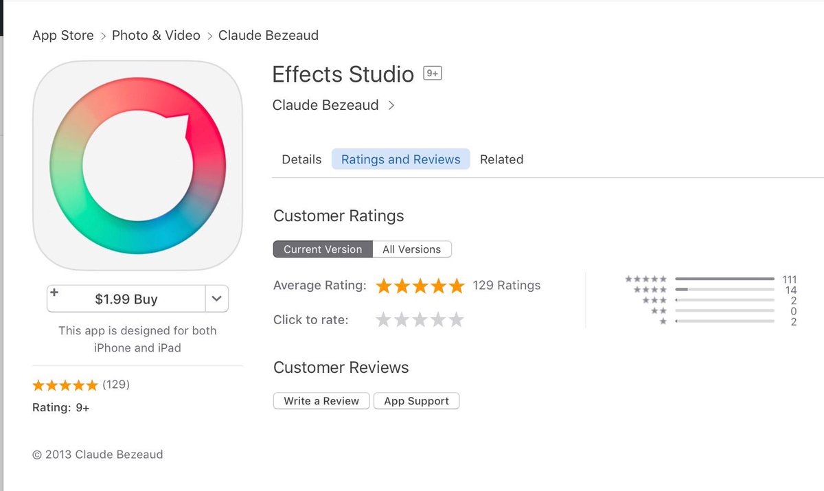 Effects_Studio's tweet image. Less than a week after realese of the last update v.4.4. #apple #AppStore