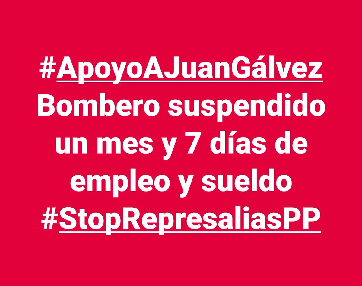 famimo2's tweet photo. @Juangalvezroja2 UNO POR TODOS Y TODOS POR UNO
#ApoyoAJuanGalvez
#StopRepresaliasPP https://t.co/zxBCRb1R5A