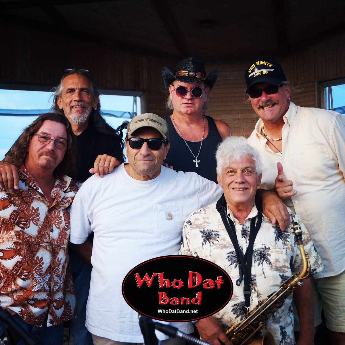 The "Who Dat Band"...this Weekend Sept 8 and 9, 10:00 to 2:00 at " The Beach Terrace" Wildwood Bike Week 👍🏼👍🏼