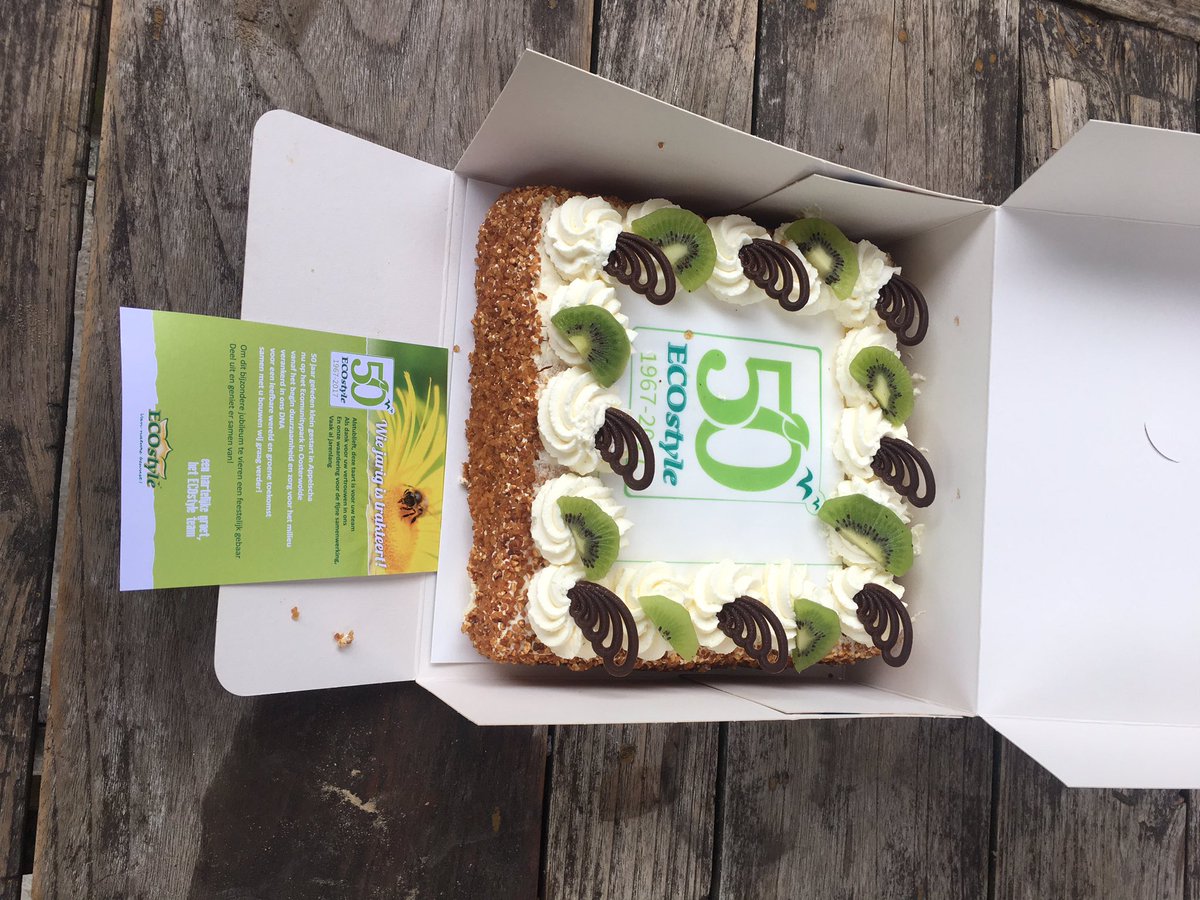 Ecostyle, Van harte gefeliciteerd.  Nog vele jaren erbij