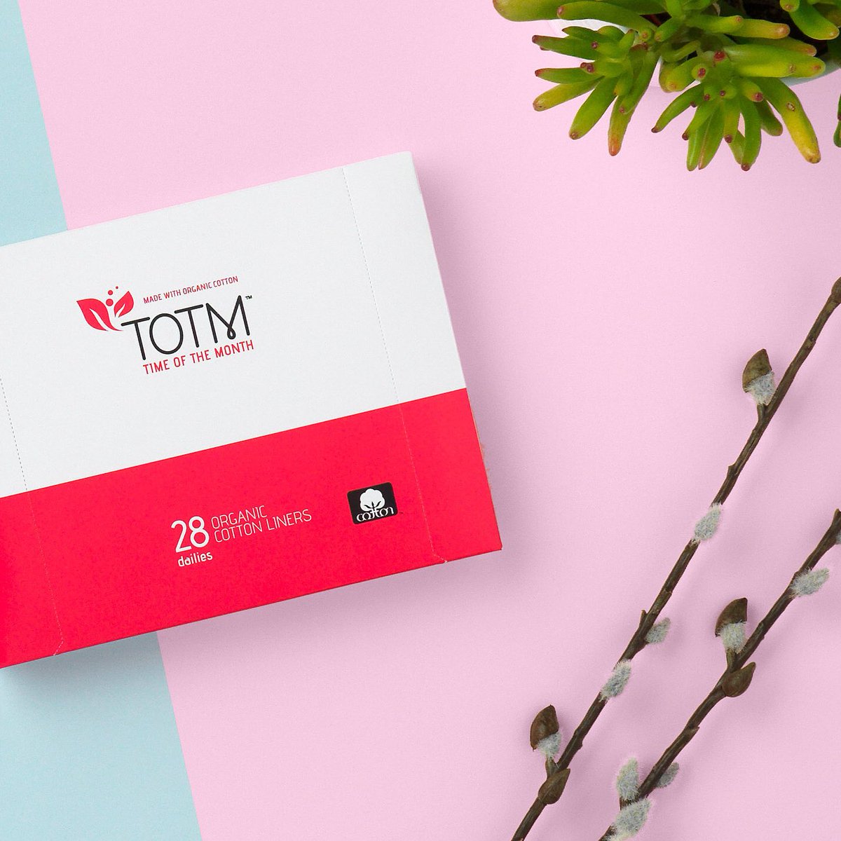 Kinder to your vagina. Fact. 🌸 A little snapshot of work we've been doing for the lovely <a href="/totmorganic/">TOTM</a> 🌿 📷 by <a href="/keith_davies/">Keith Davies</a> #branding #design