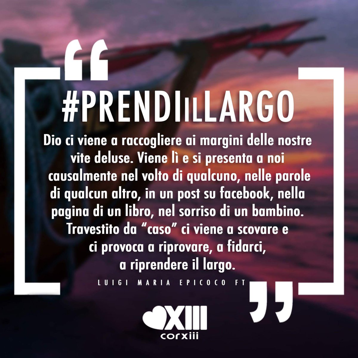 Corxiii_org's tweet photo. Dalla bellissima riflessione di Luigi Maria Epicoco. 🔝🔝🔝 https://t.co/UJJi0MhMpr