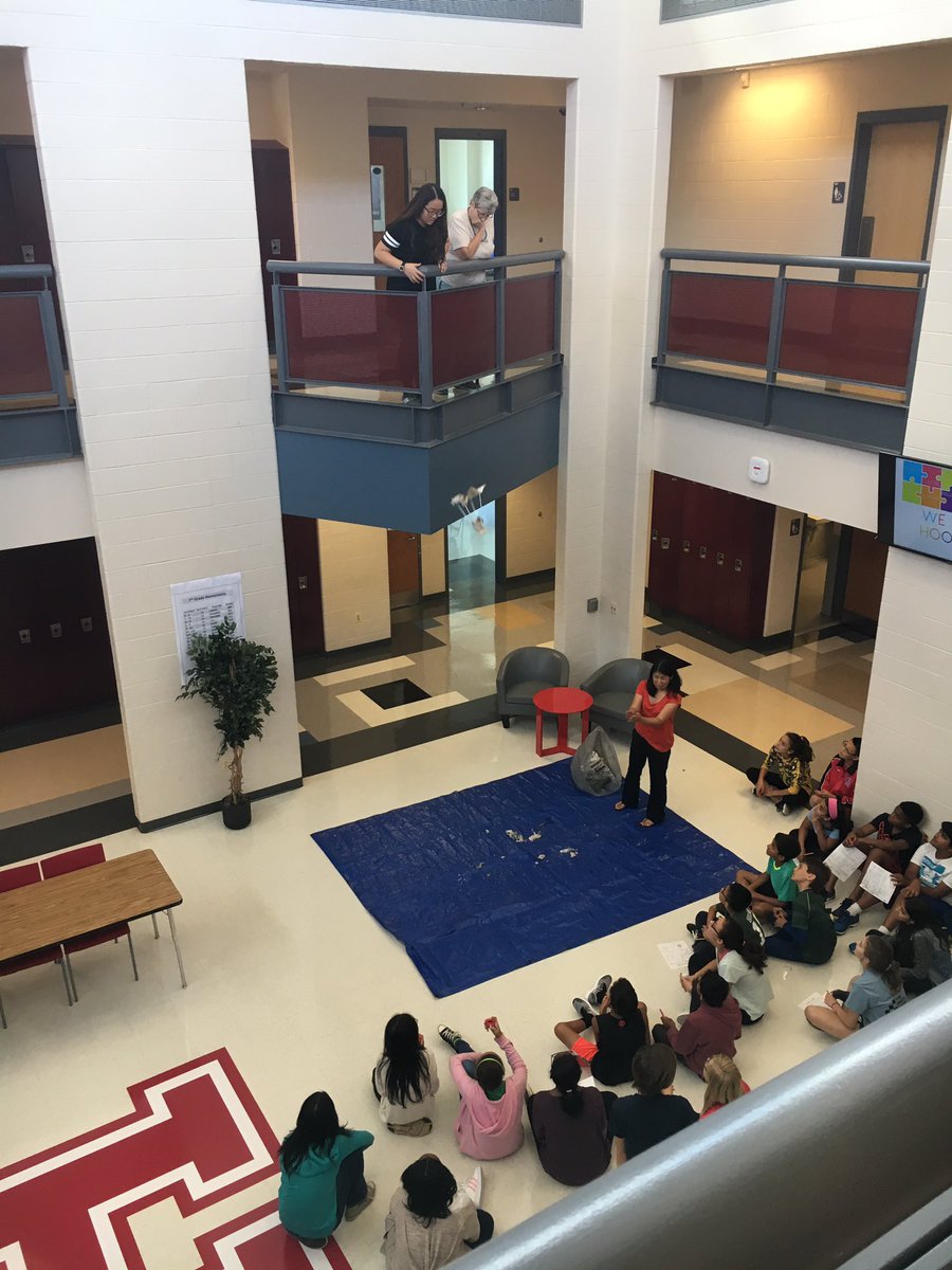 Engaging students in hands-on science!  Way to go Ms. Blair and Ms. Maurer